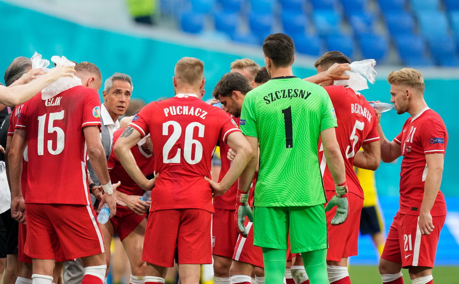 Paulo Sousa i reprezentacja Polski w czasie meczu ze Szwecją