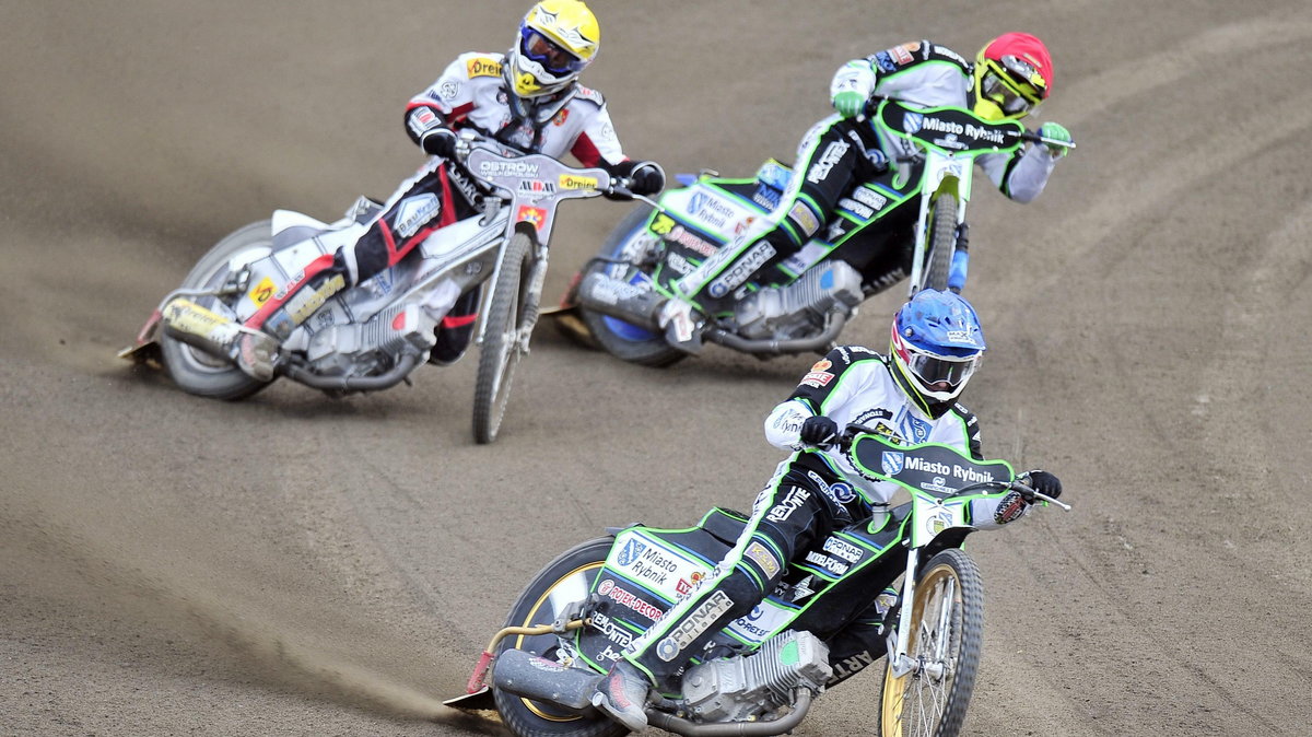 Max FRicke Troy Batchelor ROW Rybnik ŻKS