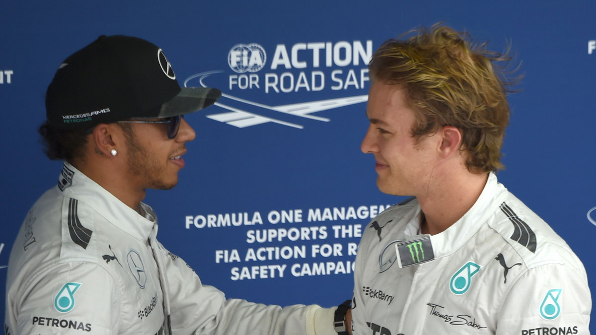 Lewis Hamilton i Nico Rosberg