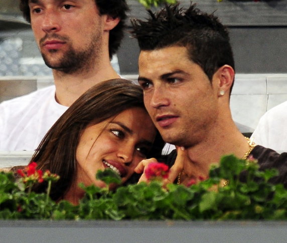 Cristiano Ronaldo i Irina szejk