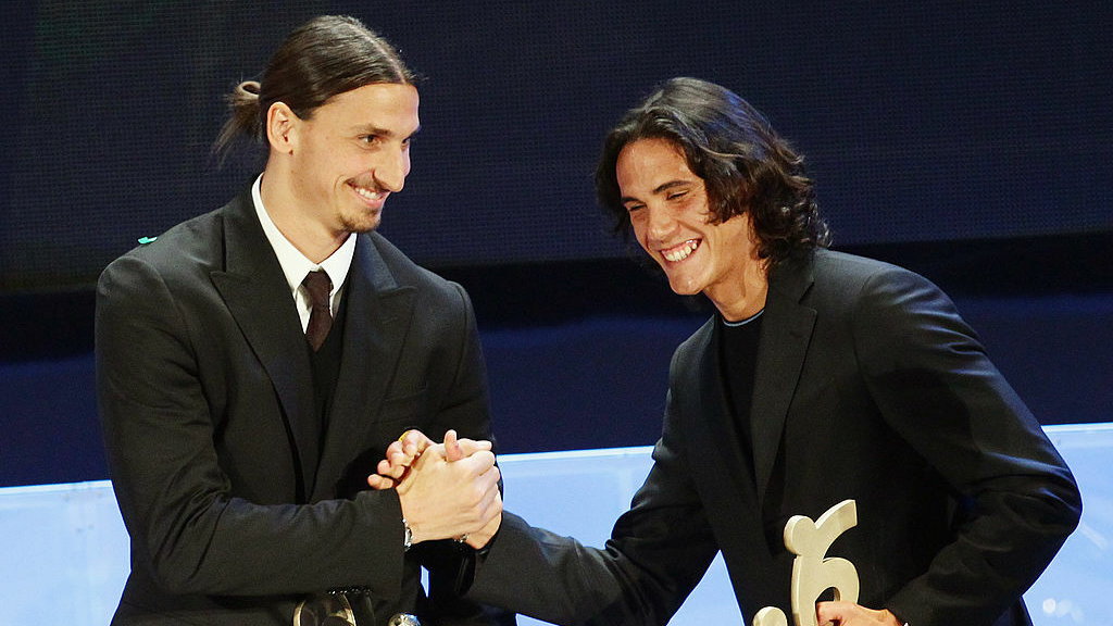 Zlatan Ibrahimovic i Edinson Cavani