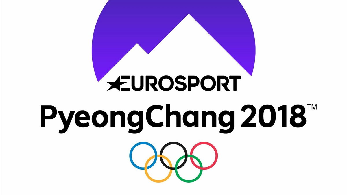 Logotyp Eurosportu na igrzyska w Pjongczangu