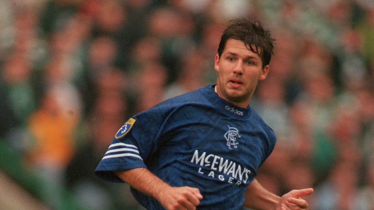 Oleg Salenko (w barwach Glasgow Rangers, 1995 r.)