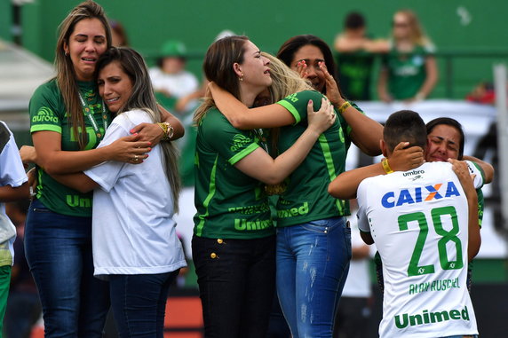 FBL-BRAZIL-CHAPECOENSE-PALMEIRAS-SURVIVORS