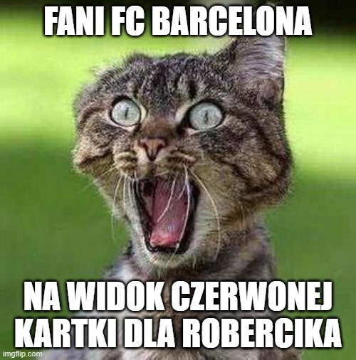 Memy po meczu Osasuna Pampeluna - FC Barcelona. Czerwone kartki dla Roberta Lewandowskiego i Gerarda Pique