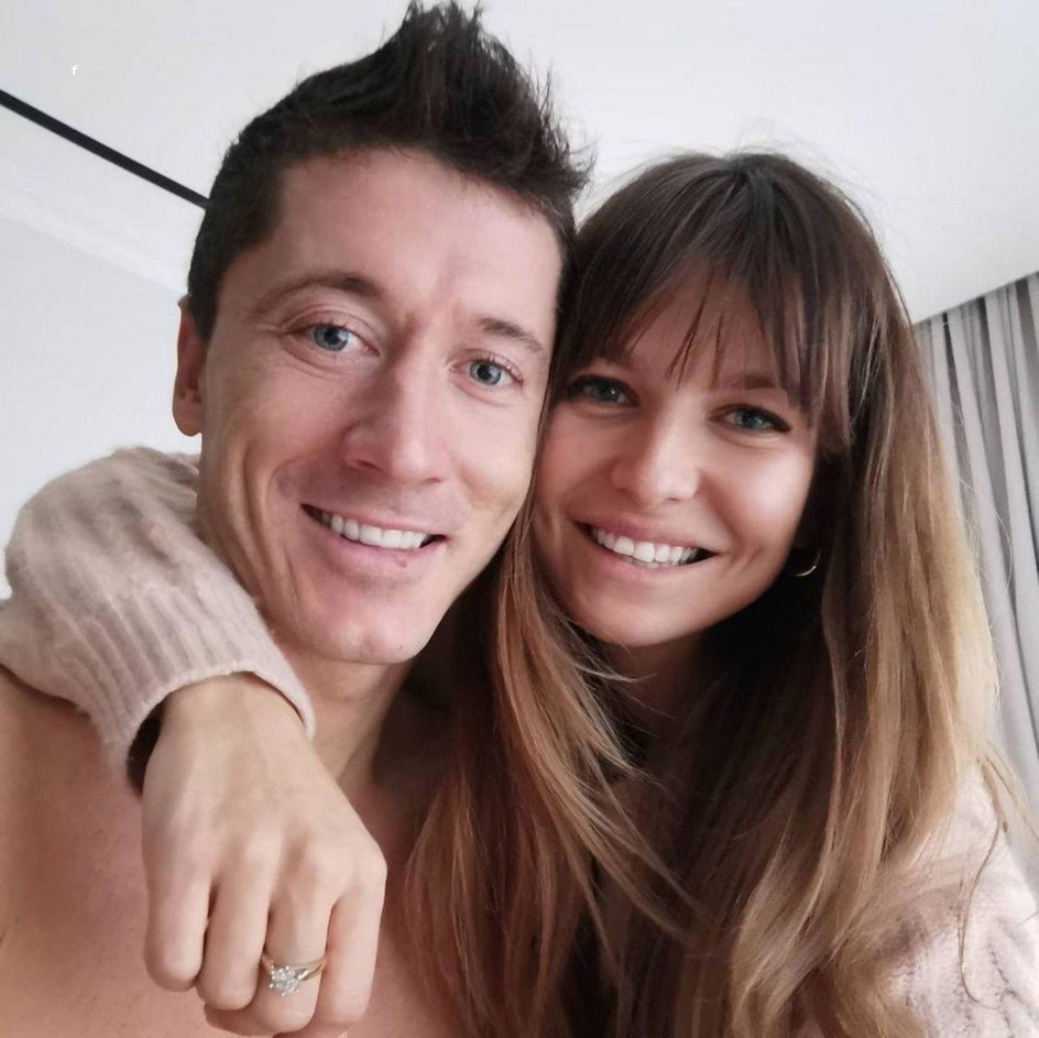 Anna i Robert Lewandowscy