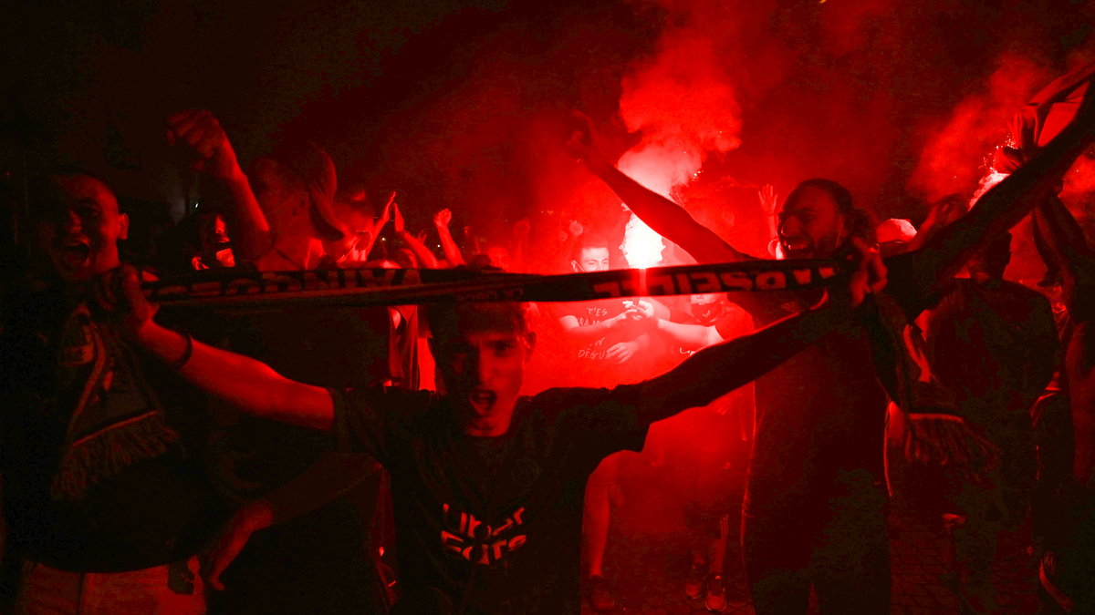 Tak kibice Olympique Marsylia świętowali porażkę PSG