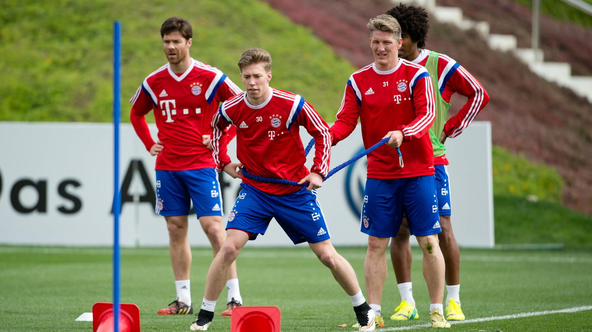 Xabi Alonso i Bastian Schweinsteiger