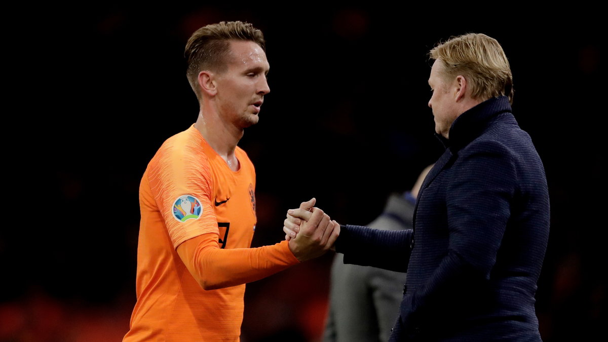 Luuk de Jong i Ronald Koeman