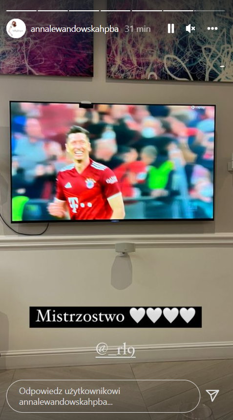 Anna Lewandowska dumna z sukcesu Roberta Lewandowskiego