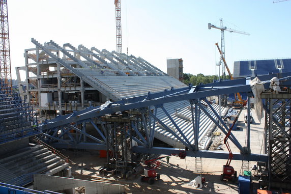 Euro 2012 Budowa Stadionu Miejskiego w Poznaniu (fot. Piotr Błoński)