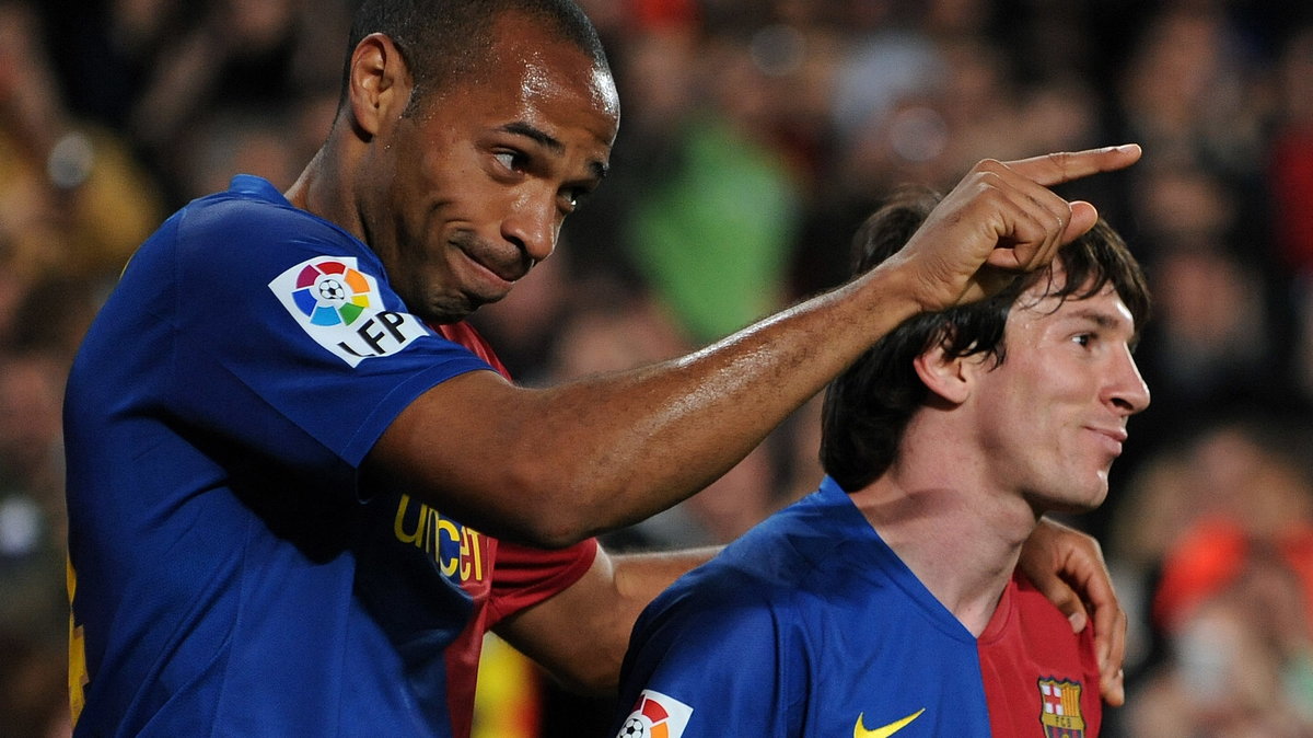 Thierry Henry i Lionel Messi