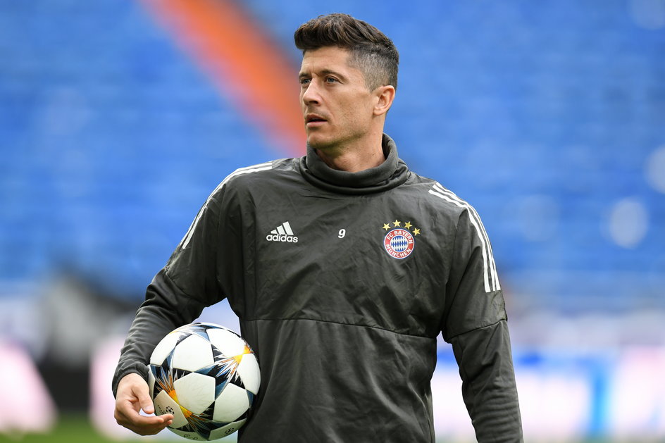 Robert Lewandowski na Santiago Bernabeu grał tylko podczas meczów Ligi Mistrzów