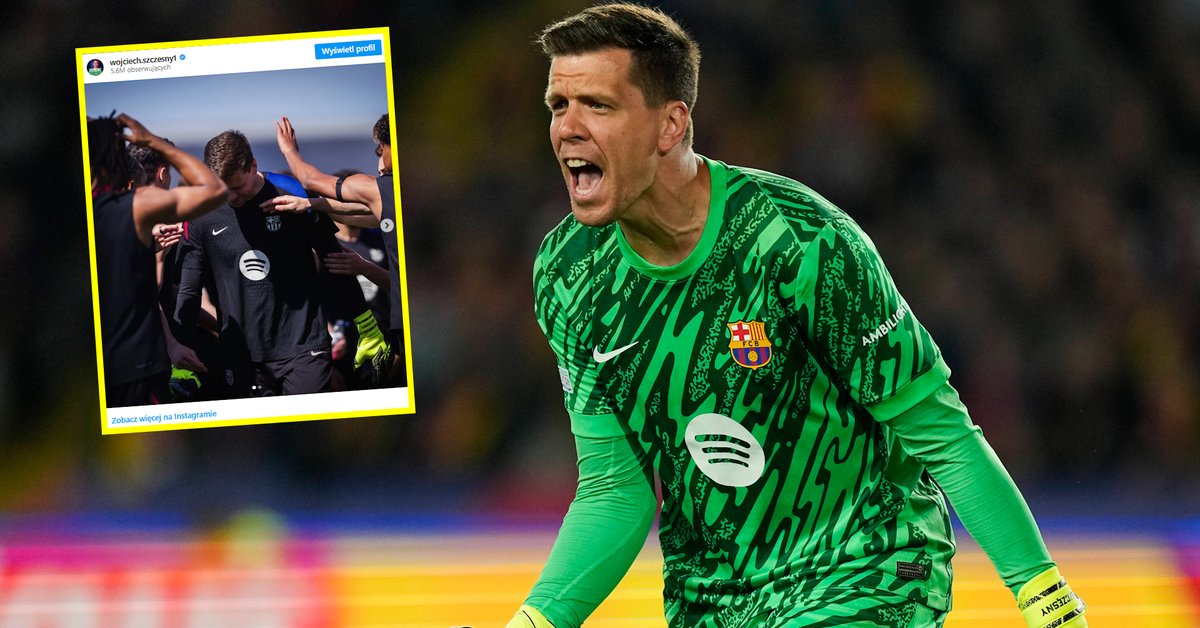 Była już noc, gdy Wojciech Szczęsny opublikował wpis. Niesie się po sieci