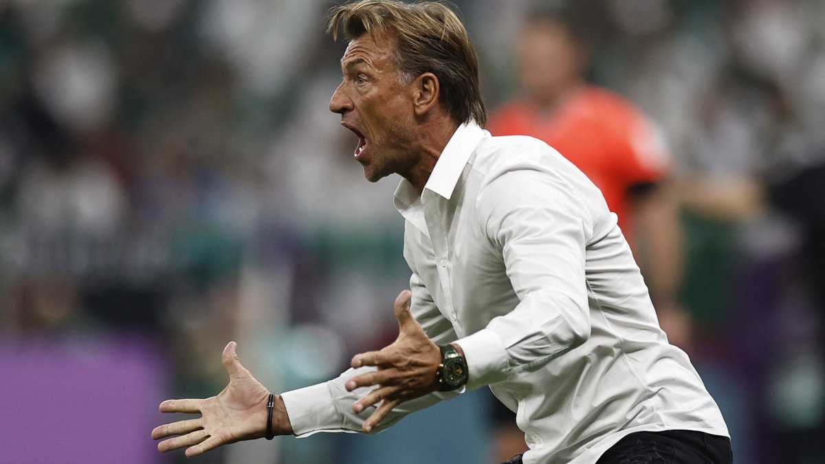 Herve Renard na mundialu w Katarze prowadził reprezentację Arabii Saudyjskiej.