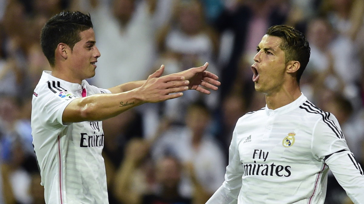 James Rodriguez i Cristiano Ronaldo