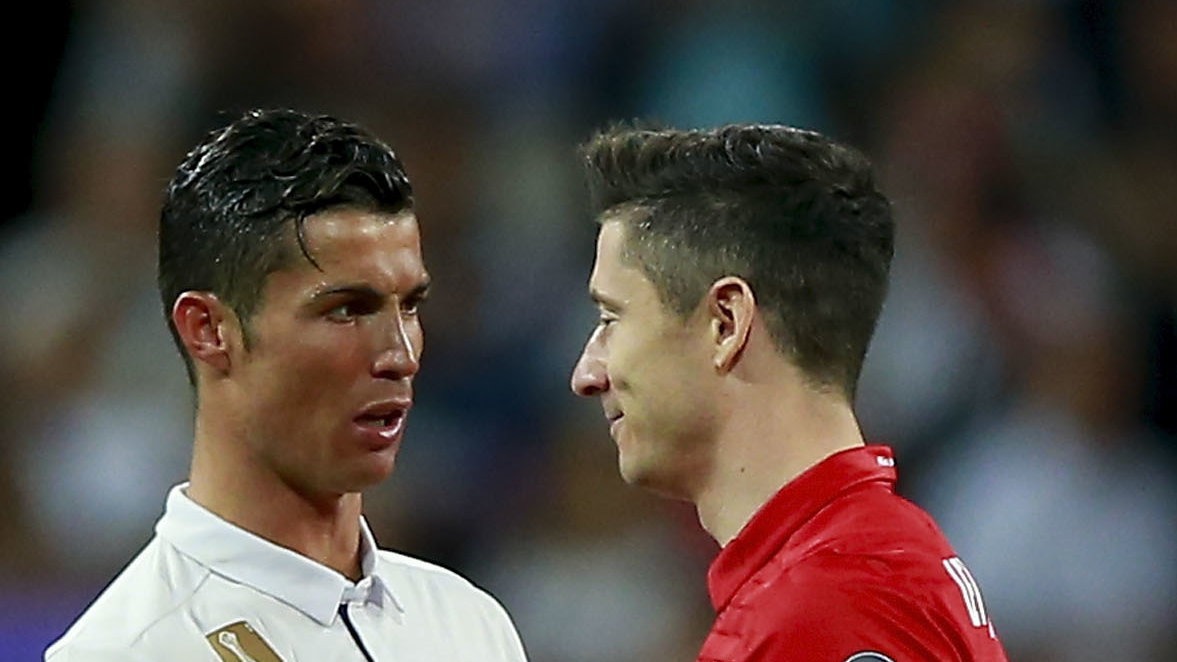 Cristiano Ronaldo i Robert Lewandowski