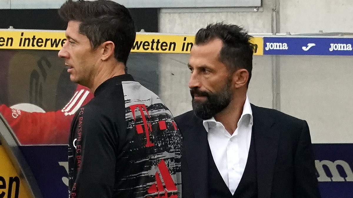 Robert Lewandowski i Hasan Salihamidzic