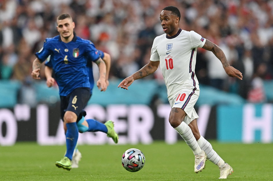 Raheem Sterling dał się we znaki polskim obrońcom już w pierwszym meczu eliminacyjnym na Wembley