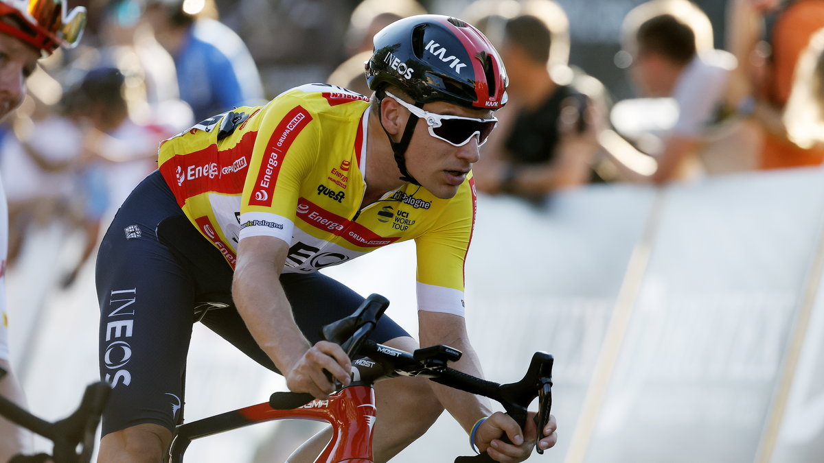 Ethan Hayter w trakcie Tour de Pologne (5 sierpnia 2022 r.)