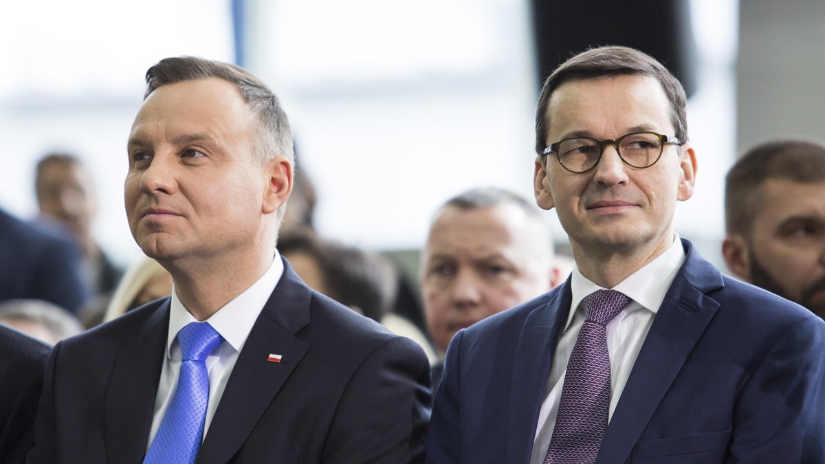 Andrzej Duda i Mateusz Morawiecki