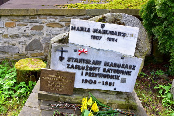 Grób Stanisława Marusarza