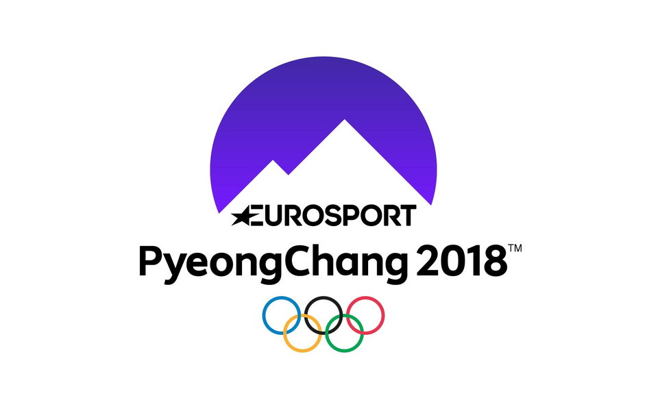 Logotyp Eurosportu na igrzyska w Pjongczangu