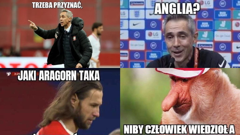 Memy po meczu Anglia - Polska