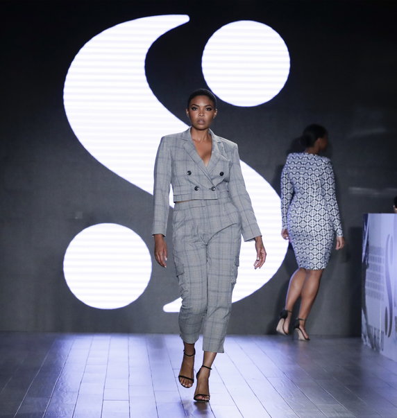 epa07833678 - USA NEW YORK FASHION WEEK (SERENA by Serena Williams - Runway - New York Fashion Week Spring)