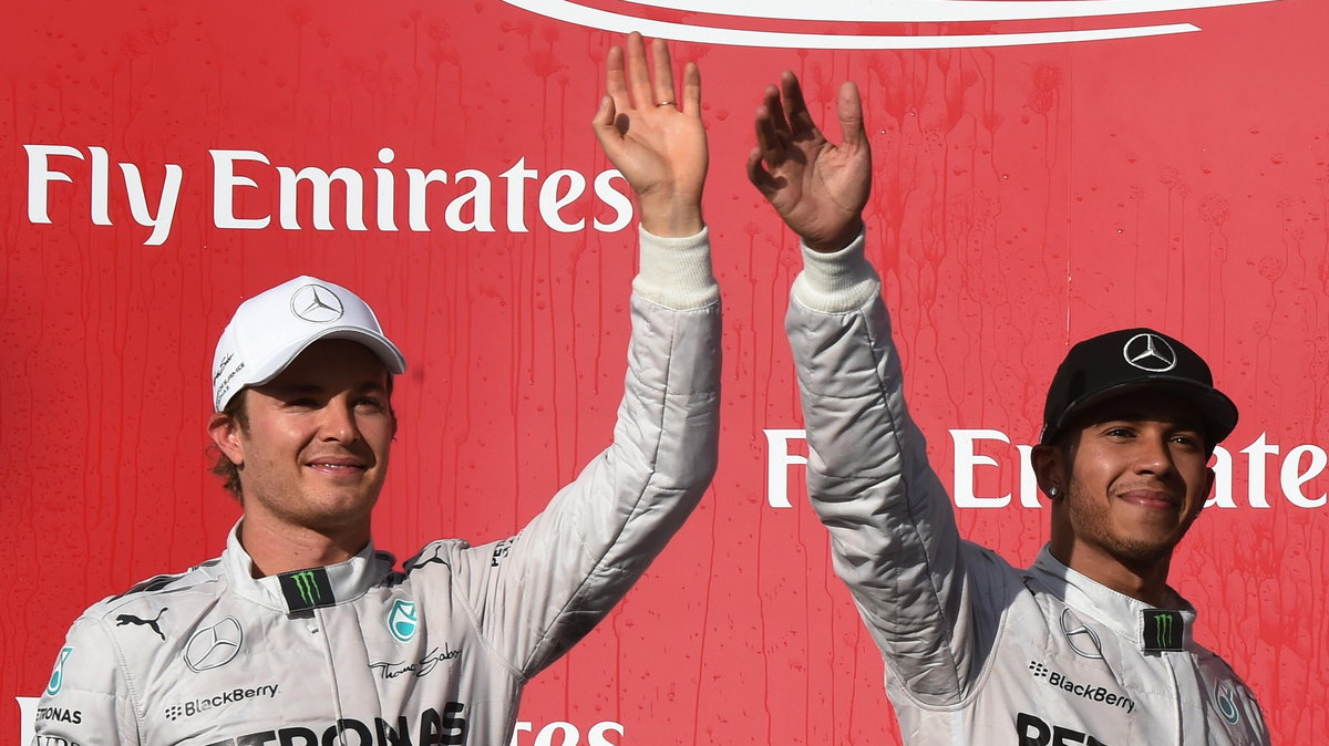 Nico Rosberg i Lewis Hamilton