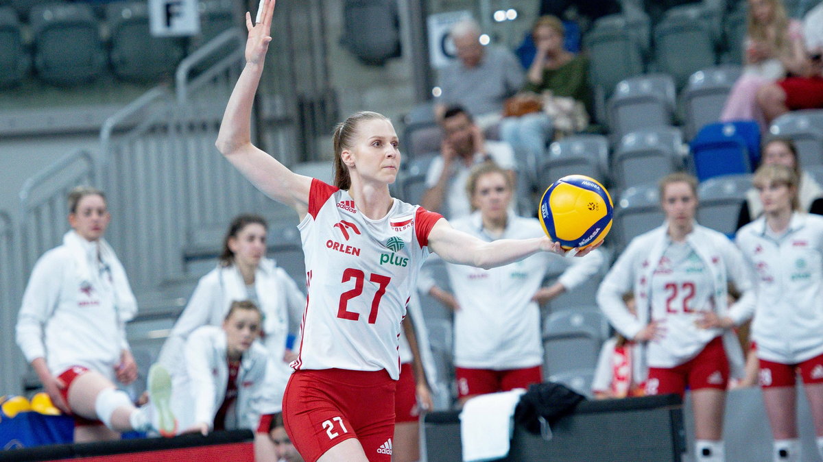 Joanna Pacak w barwach reprezentacji Polski