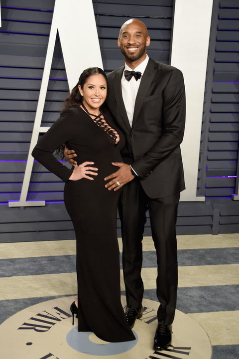 Kobe Bryant z żoną Vanessą