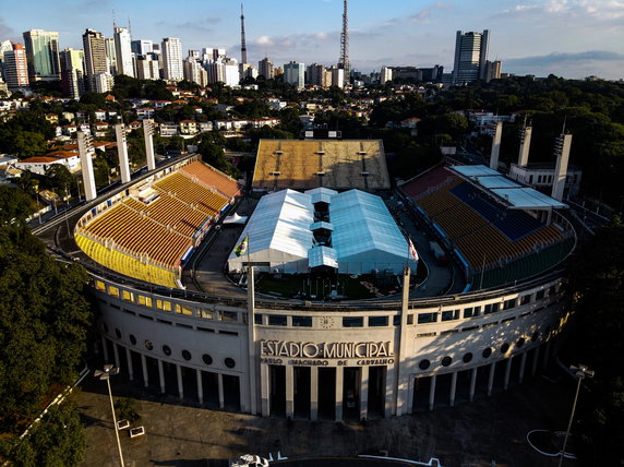 Stadion Pacaembu w Sao Paulo