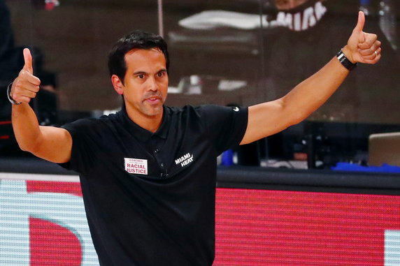 Erik Spoelstra, trener Miami Heat w sezonie 2019/2020