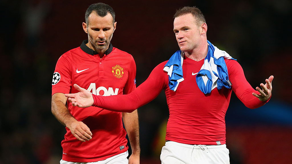 Wayne Rooney i Ryan Giggs