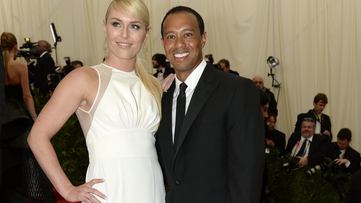 Lindsay Vonn i Tiger Woods