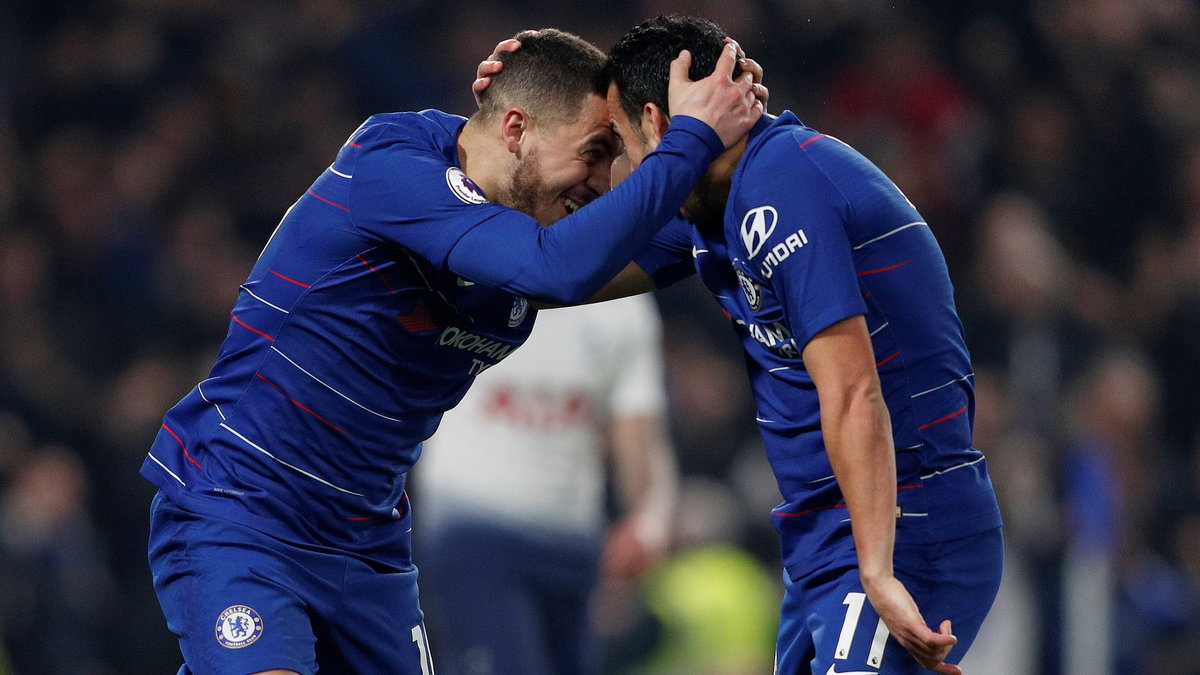 Eden Hazard i Pedro