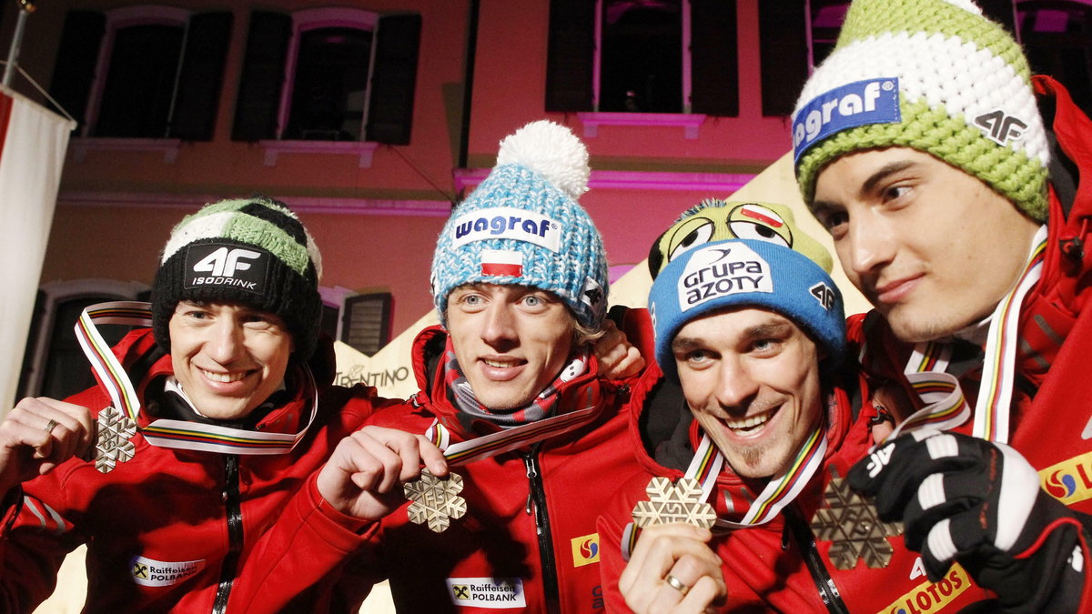 Kamil Stoch, Piotr Żyla, Dawid Kubacki, Maciej Kot