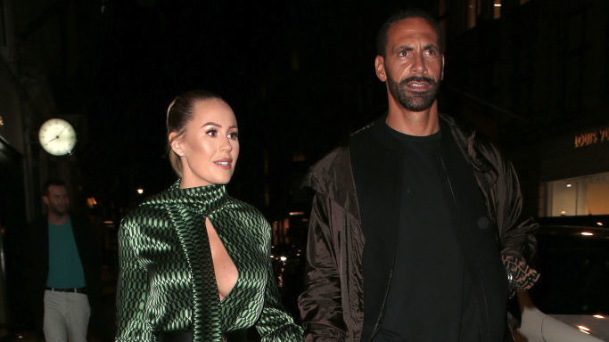 Kate Wright i Rio Ferdinand