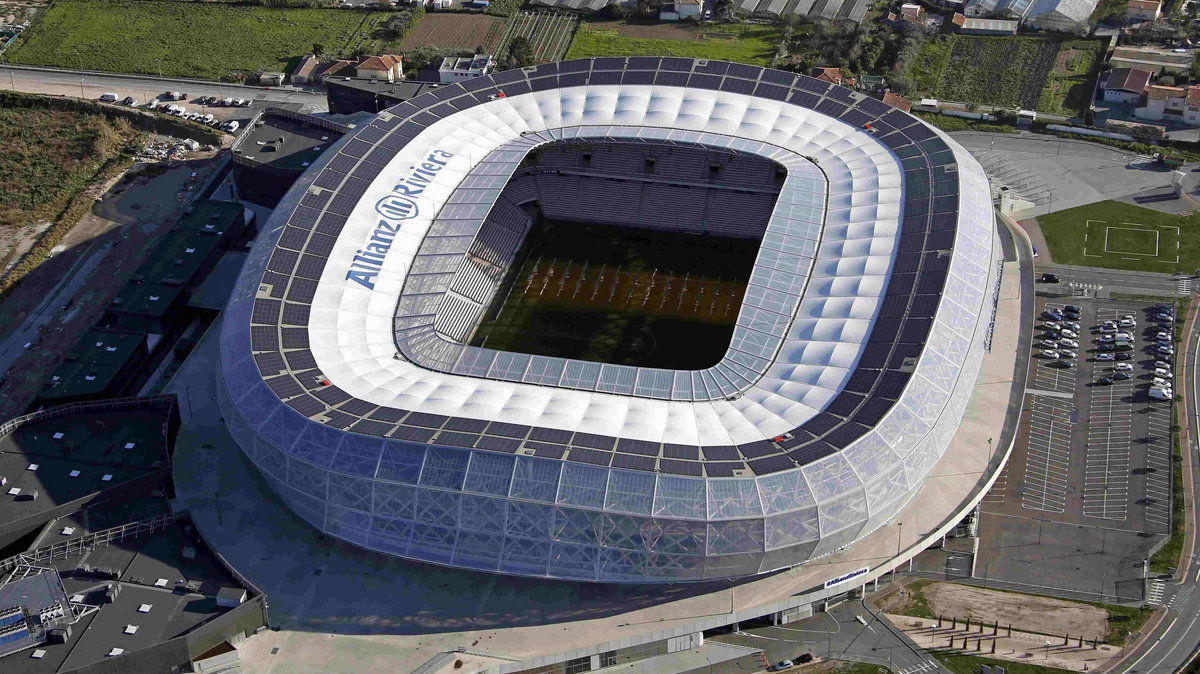 Stadion w Niceii Allianz Riviera