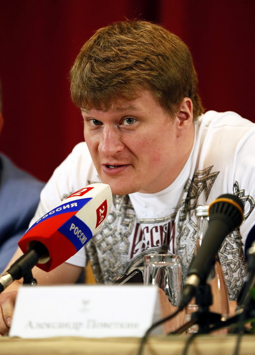 RUSSIA BOXING HEAVYWEIGHT