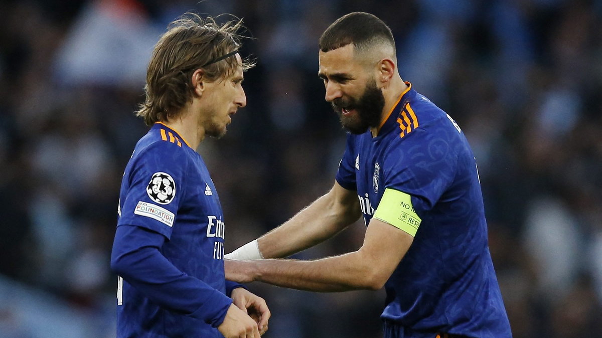 Luka Modrić i Karim Benzema