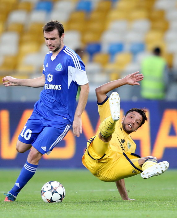 UKRAINE SOCCER UEFA EUROPA LEAGUE PLAY OFF (FC Metalist Kharkiv vs Ruch Chorzow)