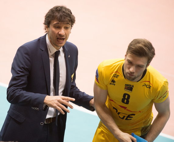 BEŁCHAÓW LM SIATKARZY PGE SKRA HYPO TIROL INNSBRUCK (Miguel Falasca Andrzej Wrona )