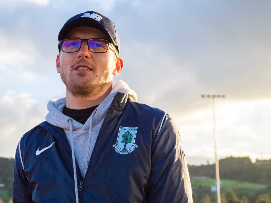 Michał Wałęsiak jest trenerem Northland FC od grudnia 2019 r.