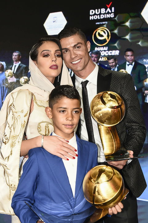 Georgina Rodriguez towarzyszyła Cristiano Ronaldo na gali Globe Soccer Awards