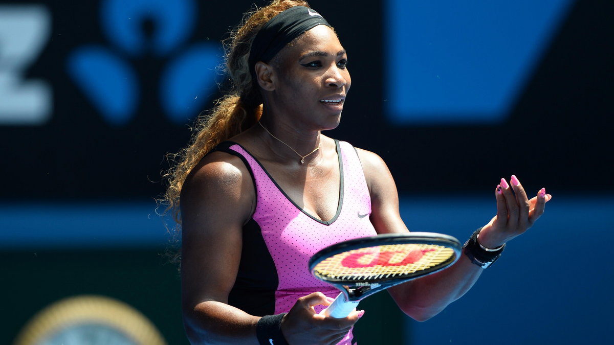 Rozczarowana Serena Williams