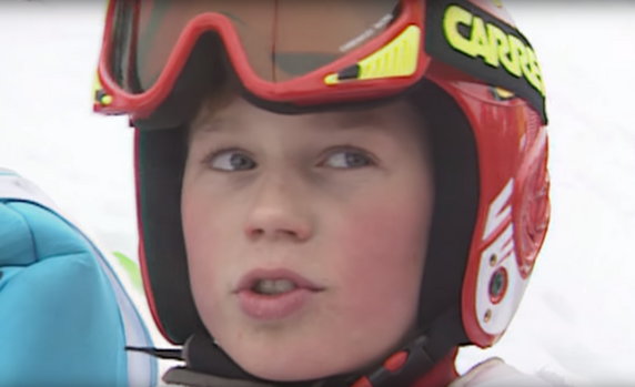 Kamil Stoch w 2000 roku fot. YouTube/PRO KONTAKT