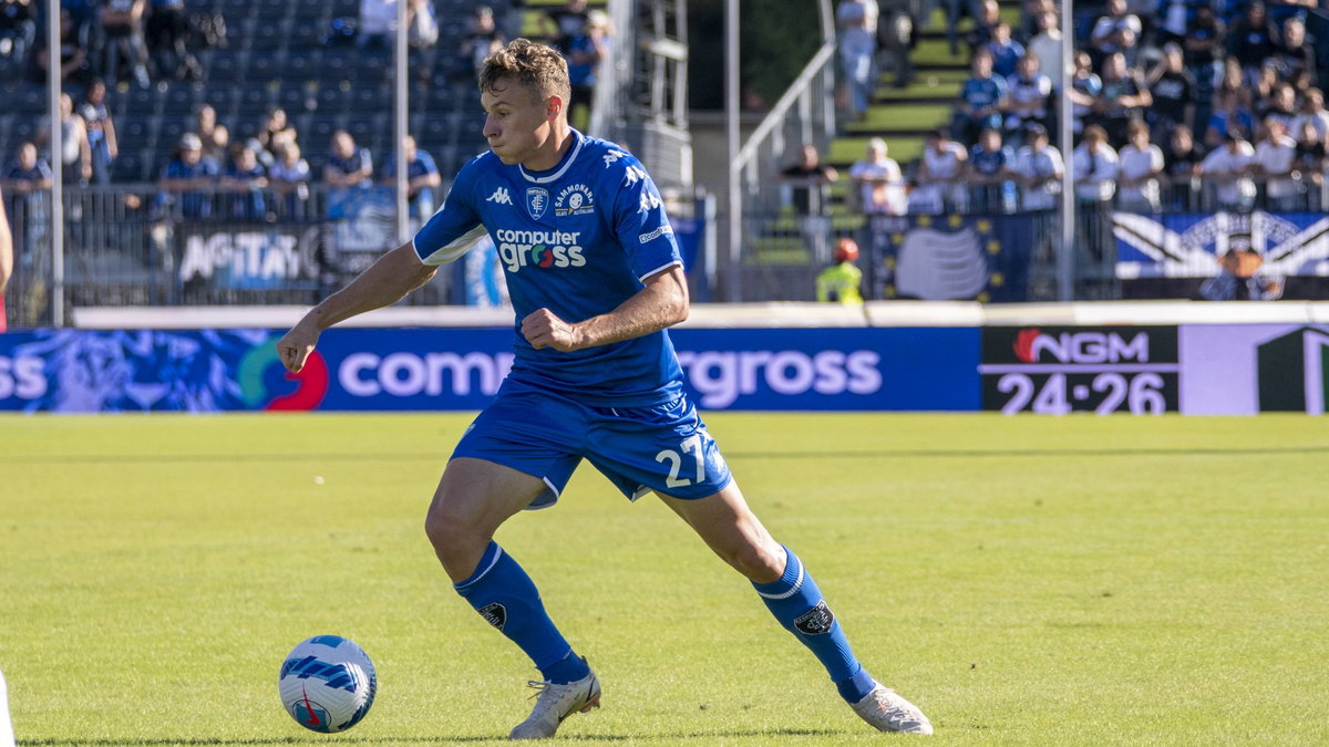 Gol Szymona Żurkowskiego dał zwycięstwo Empoli w meczu z Sassuolo