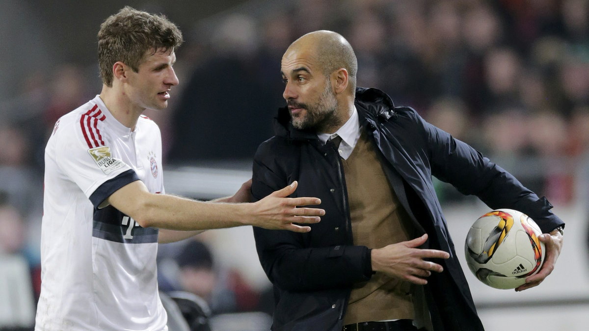 Thomas Mueller i Josep Guardiola